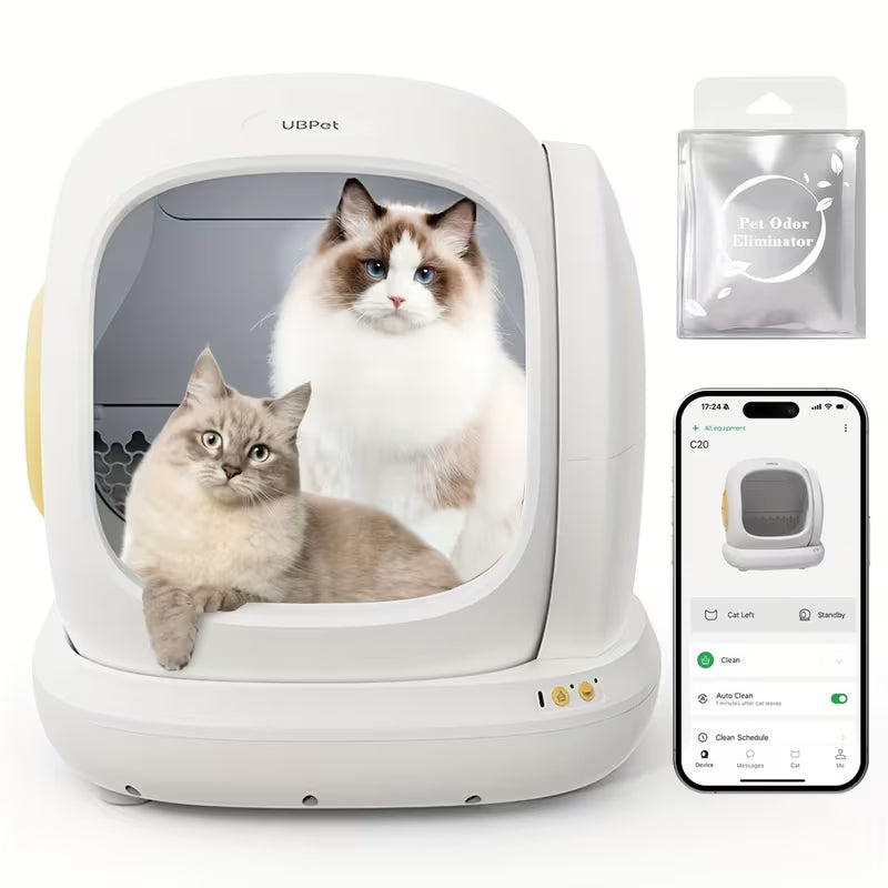 Самопочистваща се тоалетна за котки UBPET C20